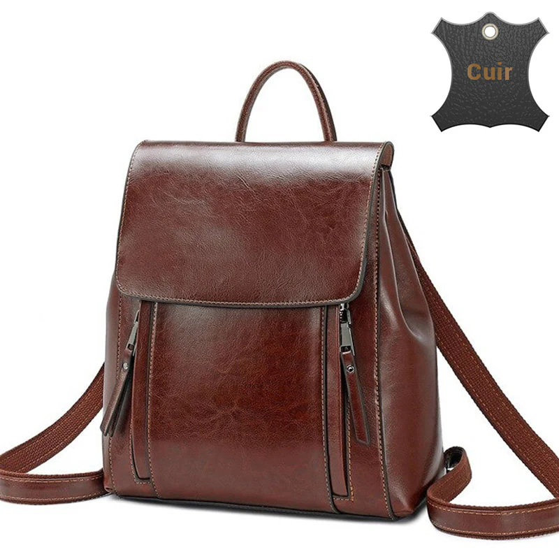 Skive sac à main sac à dos cuir – Image 4