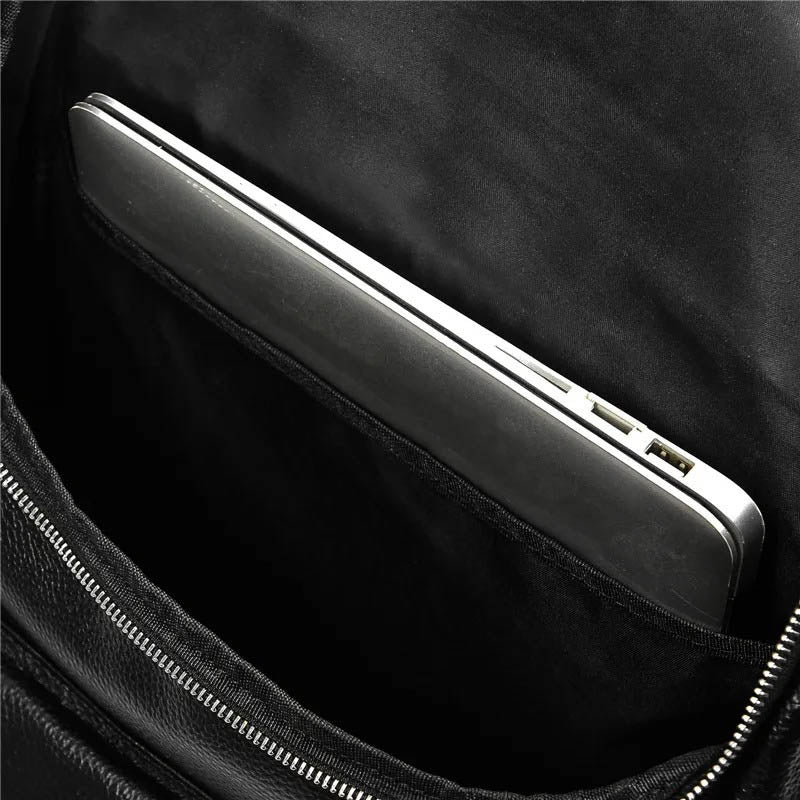 Edwin sac à dos ordinateur cuir – Image 7