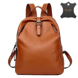 Roméo sac à dos cuir femme tendance
