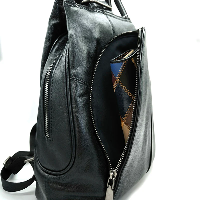 Oda sac à dos cuir convertible bandoulière – Image 8