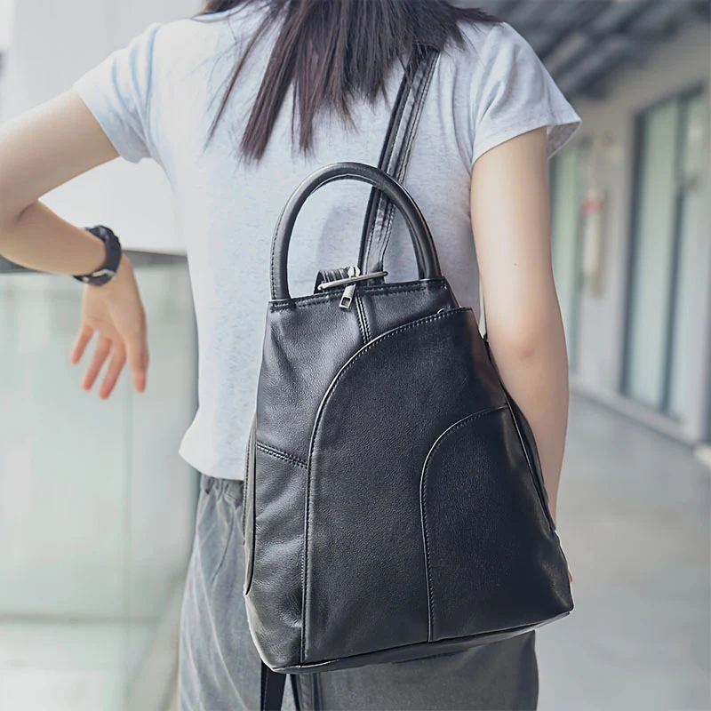 Oda sac à dos cuir convertible bandoulière – Image 7