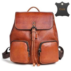 Arsène sac à dos femme cuir vintage