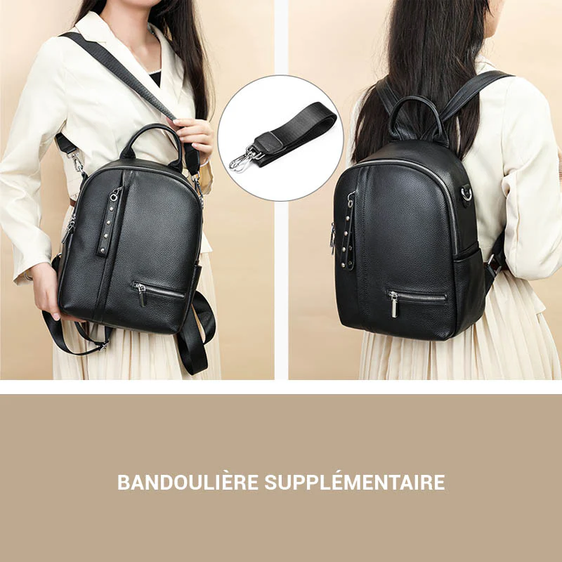 Berlin sac à dos femme tendance cuir – Image 7