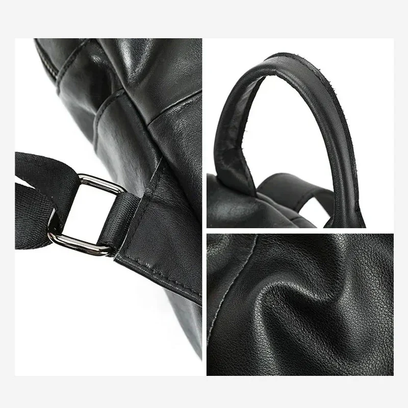 Pablo grand sac à dos femme cuir – Image 9