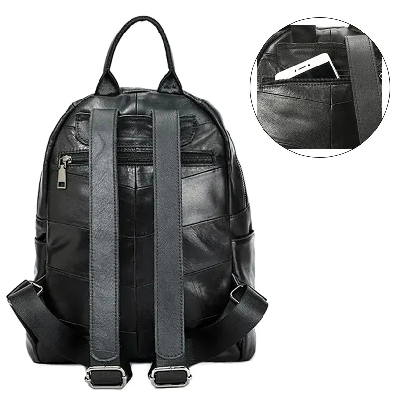 Pablo grand sac à dos femme cuir – Image 5