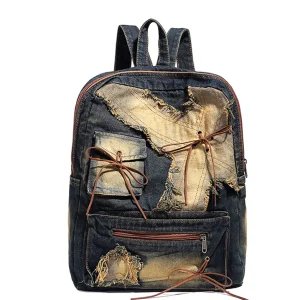 Jael sac à dos femme tendance en jean