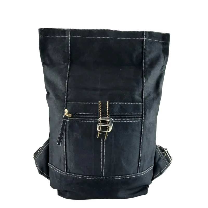 Domelo sac à dos femme toile denim – Image 4