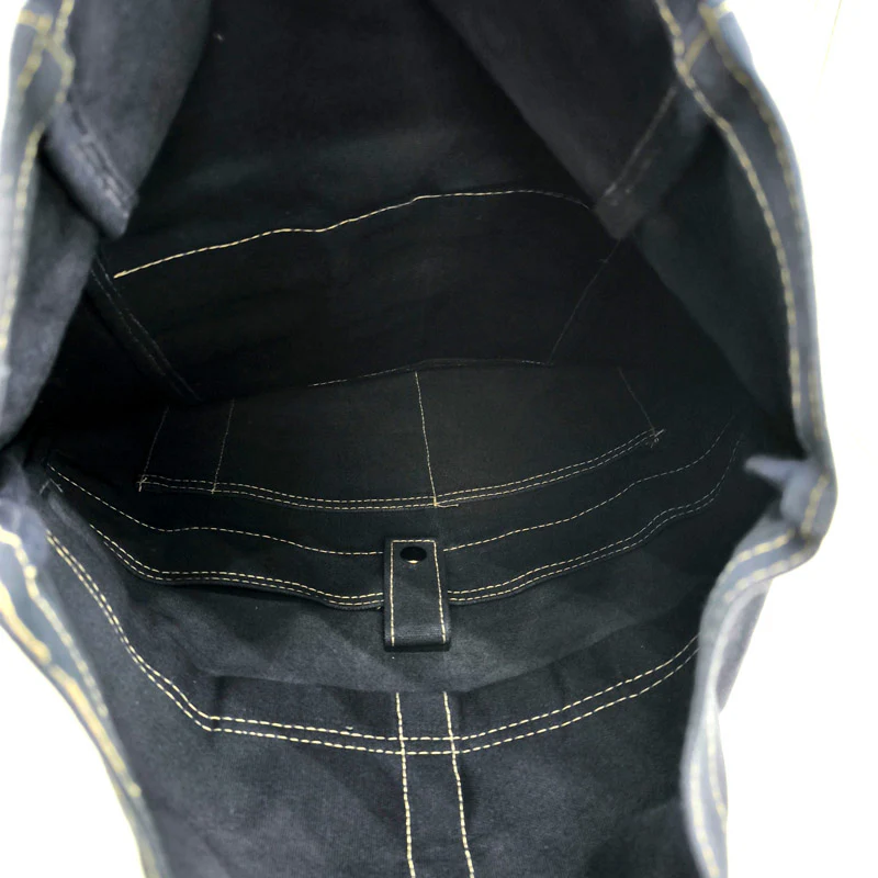 Domelo sac à dos femme toile denim – Image 7