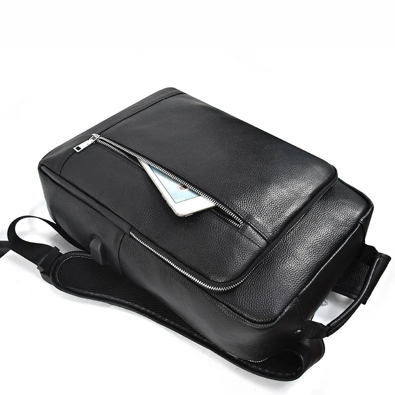 Calvin sac à dos cuir femme ordinateur – Image 8