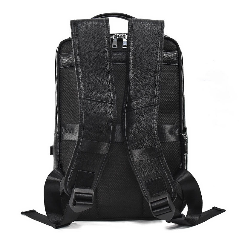 Calvin sac à dos cuir femme ordinateur – Image 4