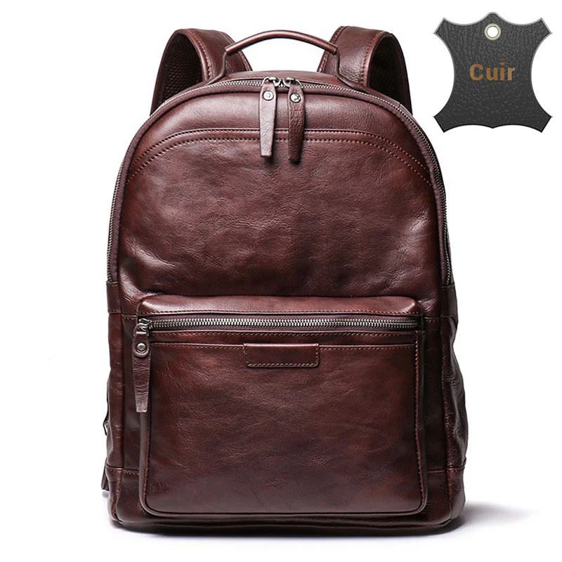 Lewis sac à dos ordinateur cuir 16 pouces – Image 3