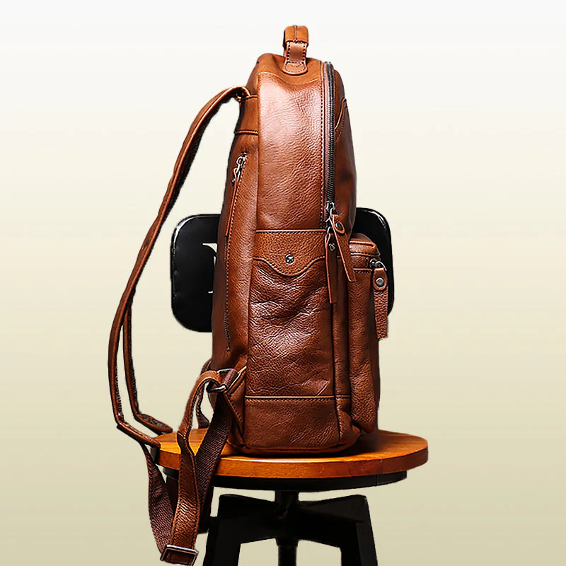 Lewis sac à dos ordinateur cuir 16 pouces – Image 8