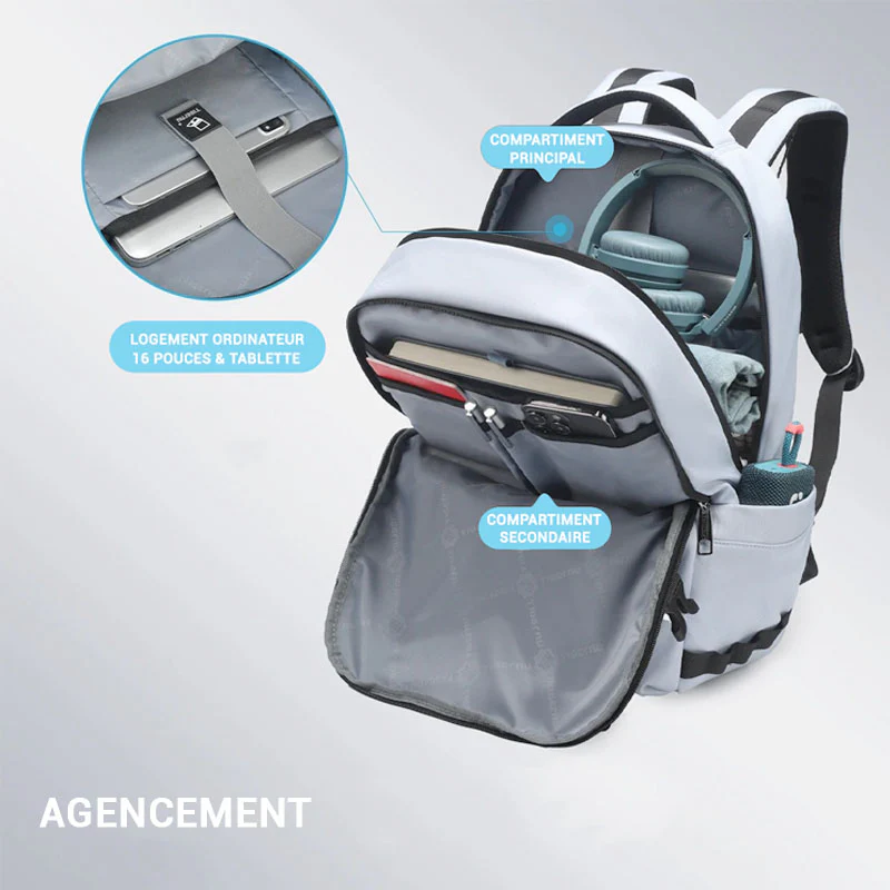 Tigernu Iceberg sac à dos de voyage femme – Image 6