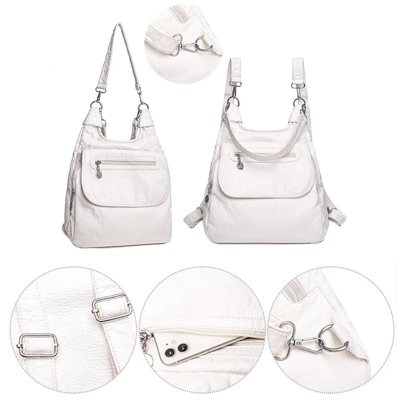 Scott sac à main convertible sac à dos – Image 7