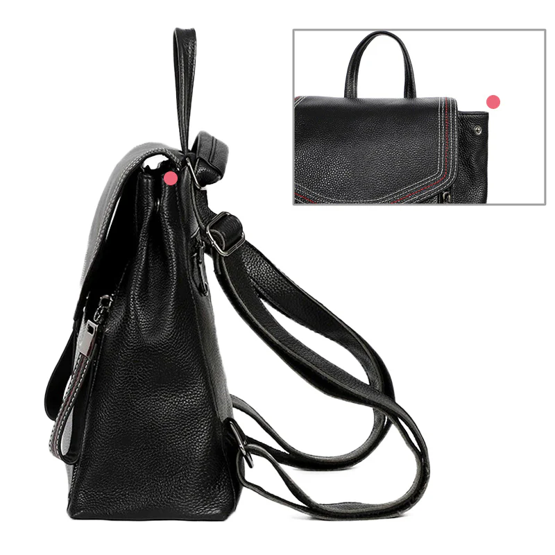 Arosa sac à main sac à dos cuir – Image 5