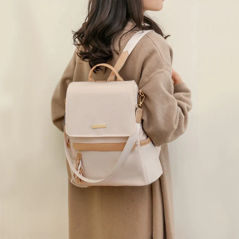 Esterel sac à dos antivol toile – Image 5