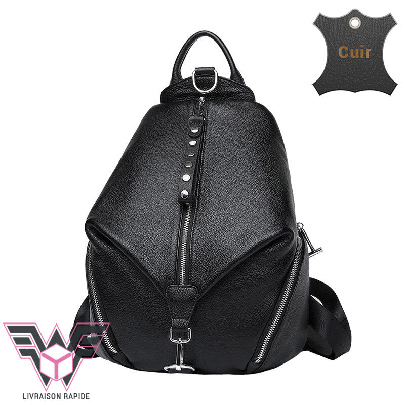 Geneva sac antivol femme cuir – Image 2