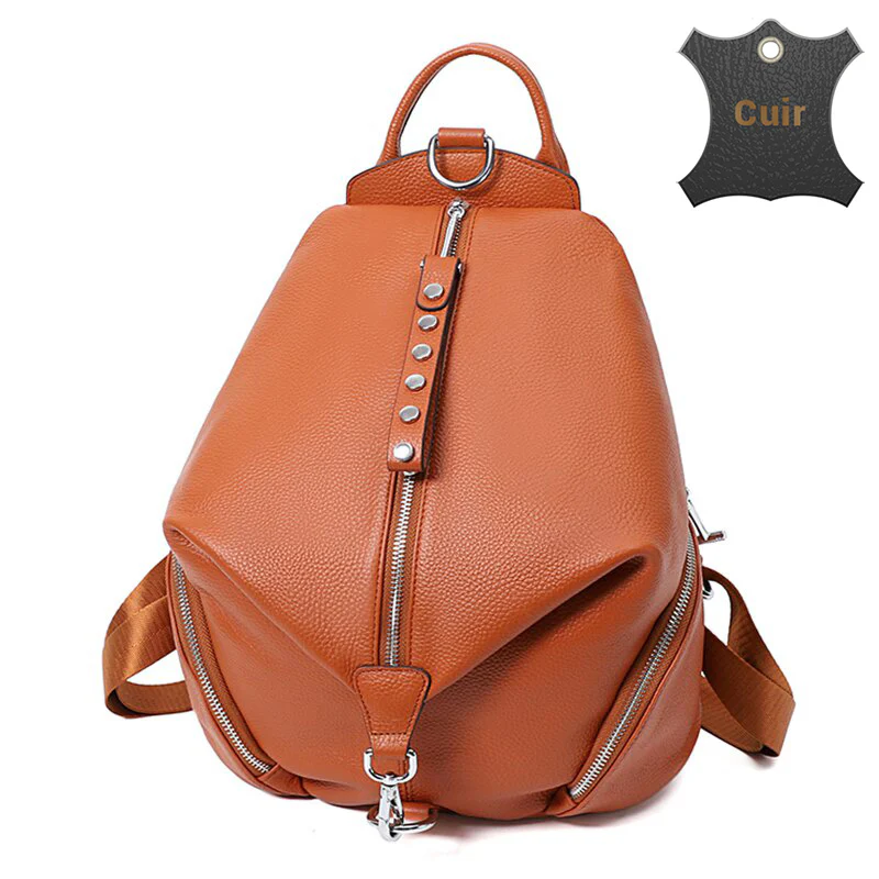 Geneva sac antivol femme cuir – Image 5