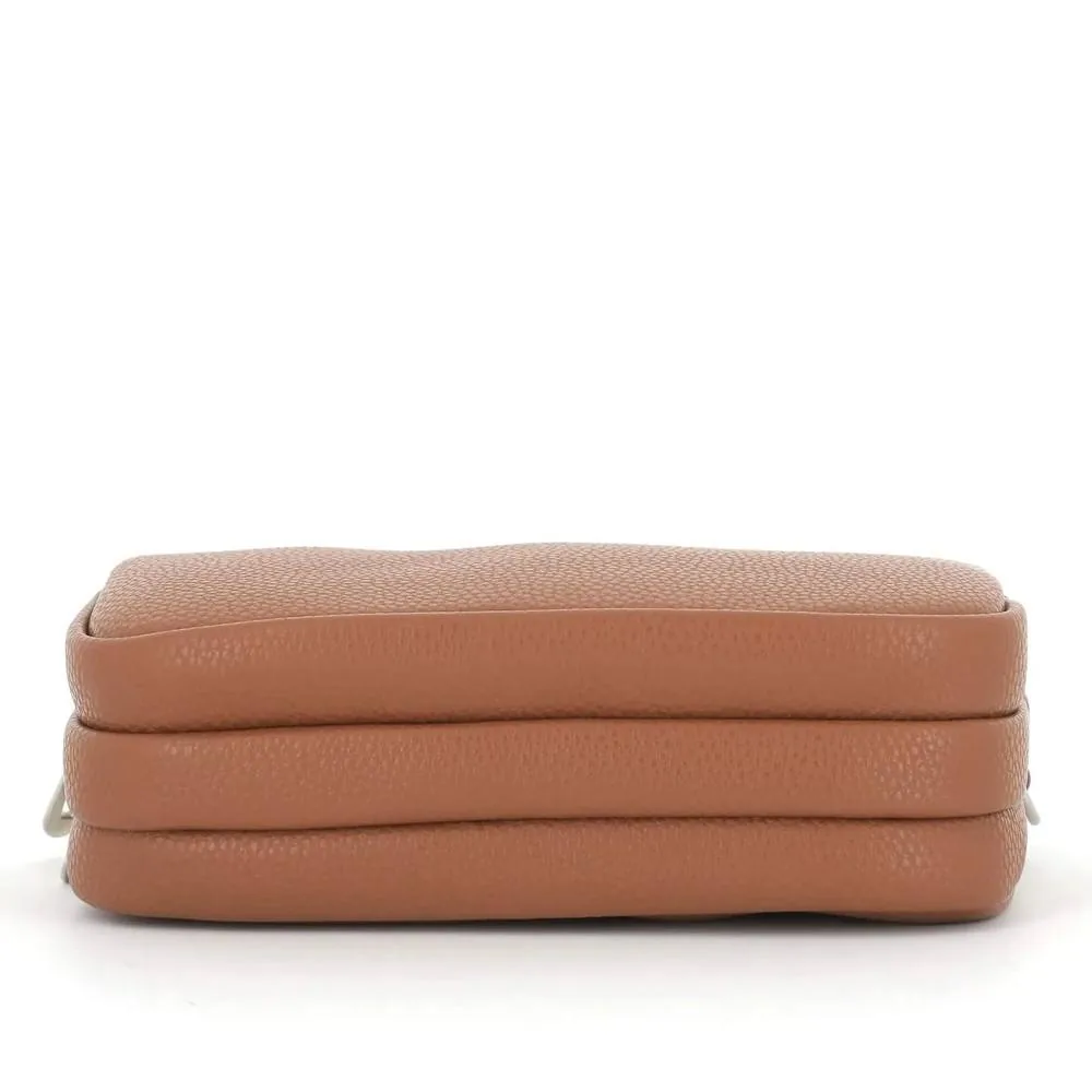 Sac de ville bandoulière multipoches Camel – Image 6