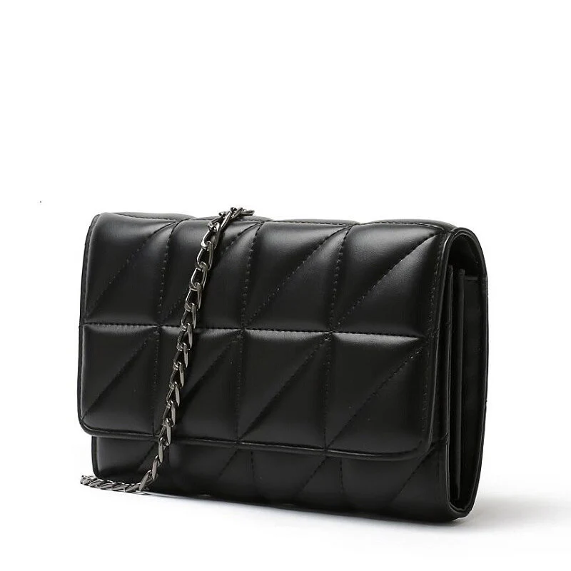 Sigrid sac matelassé noir – Image 3