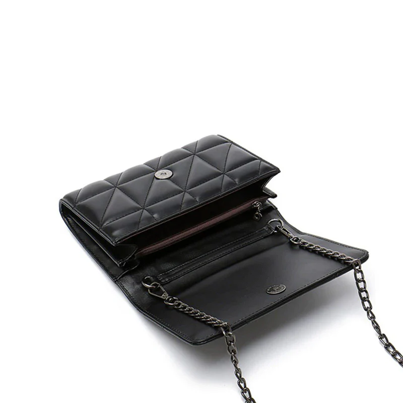 Sigrid sac matelassé noir – Image 4