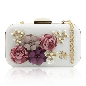 Sac Pochette Femme Fleur