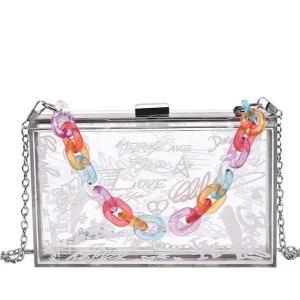Sac Pochette Femme transparent