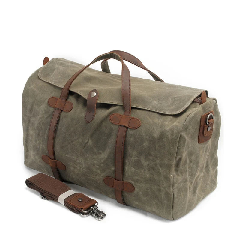 Sac de Voyage Vintage pour Homme – Image 3