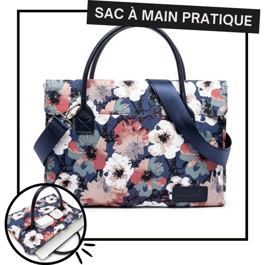 Sac Ordi Portable Femme - Camélia – Image 2