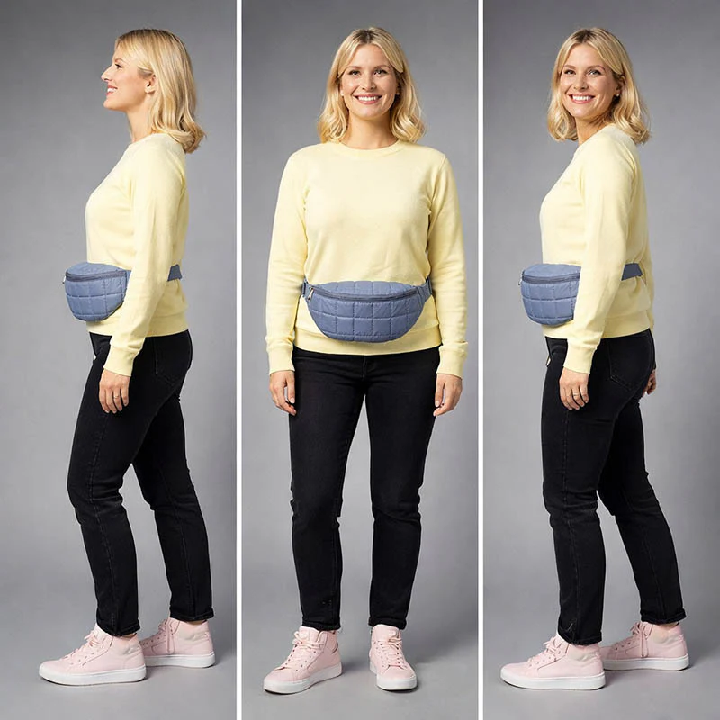 Amy sacoche banane femme matelassée – Image 6