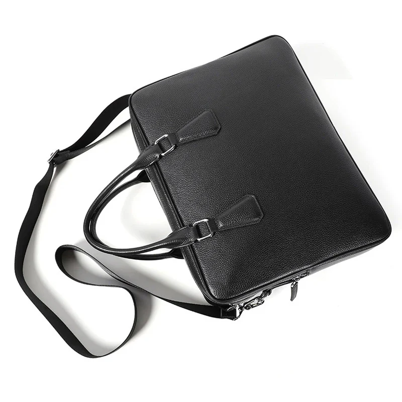 Aren sacoche ordinateur cuir unisexe – Image 6