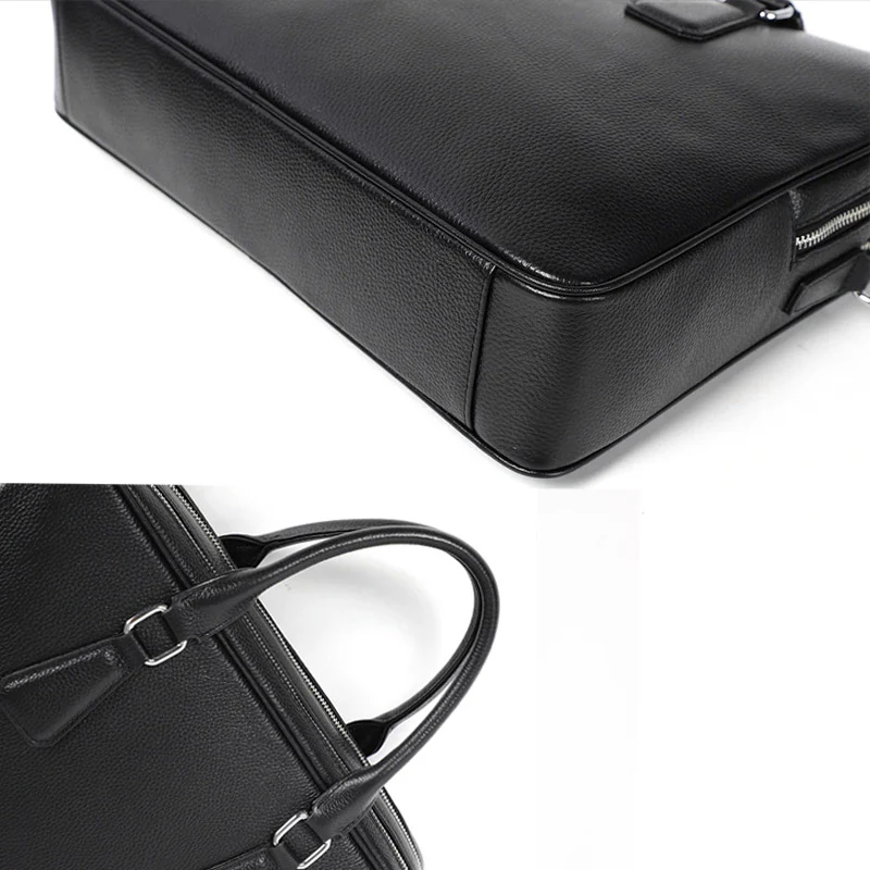 Aren sacoche ordinateur cuir unisexe – Image 7