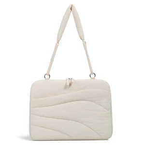 Nahia sacoche ordinateur femme matelassée