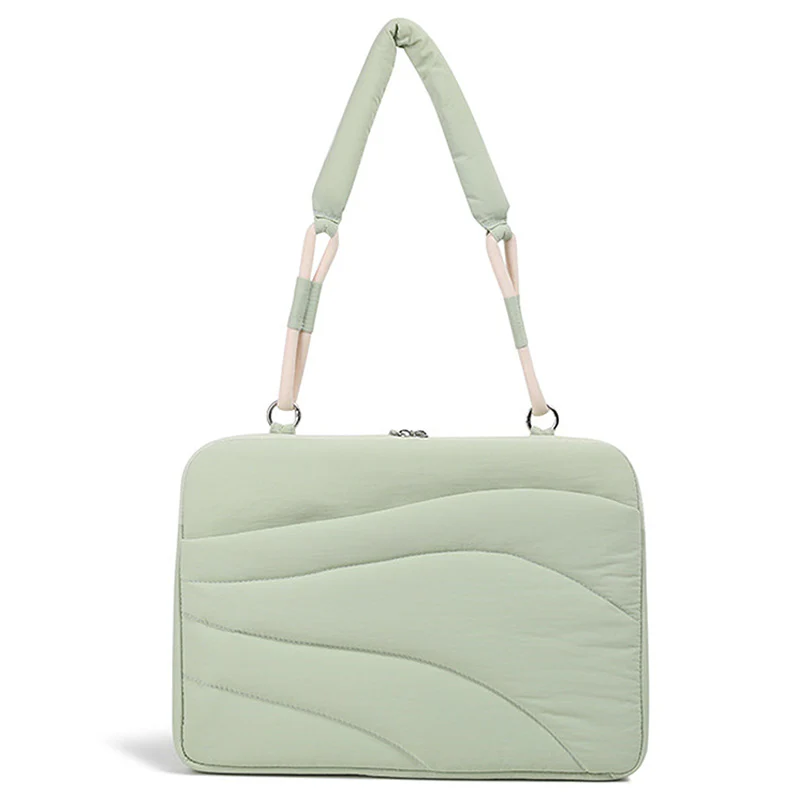 Nahia sacoche ordinateur femme matelassée – Image 3