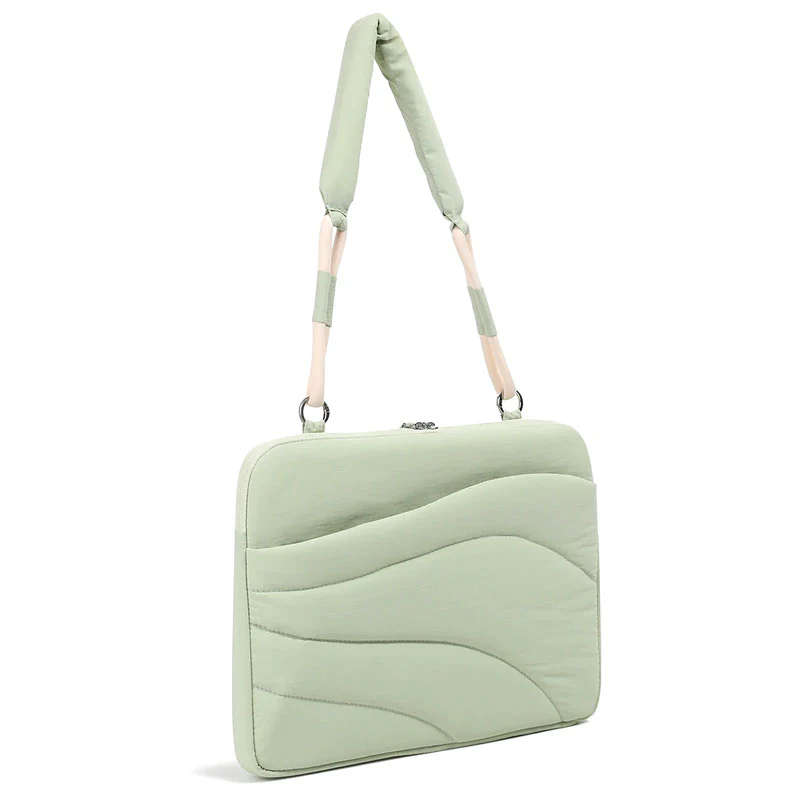 Nahia sacoche ordinateur femme matelassée – Image 6