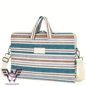 Berck sacoche ordinateur femme toile