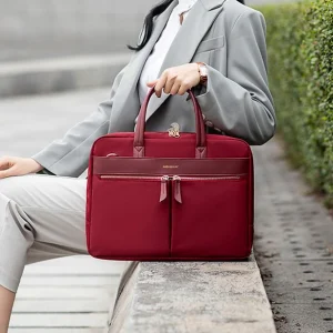 Sacoche Ordi+ protection RFID - Wine